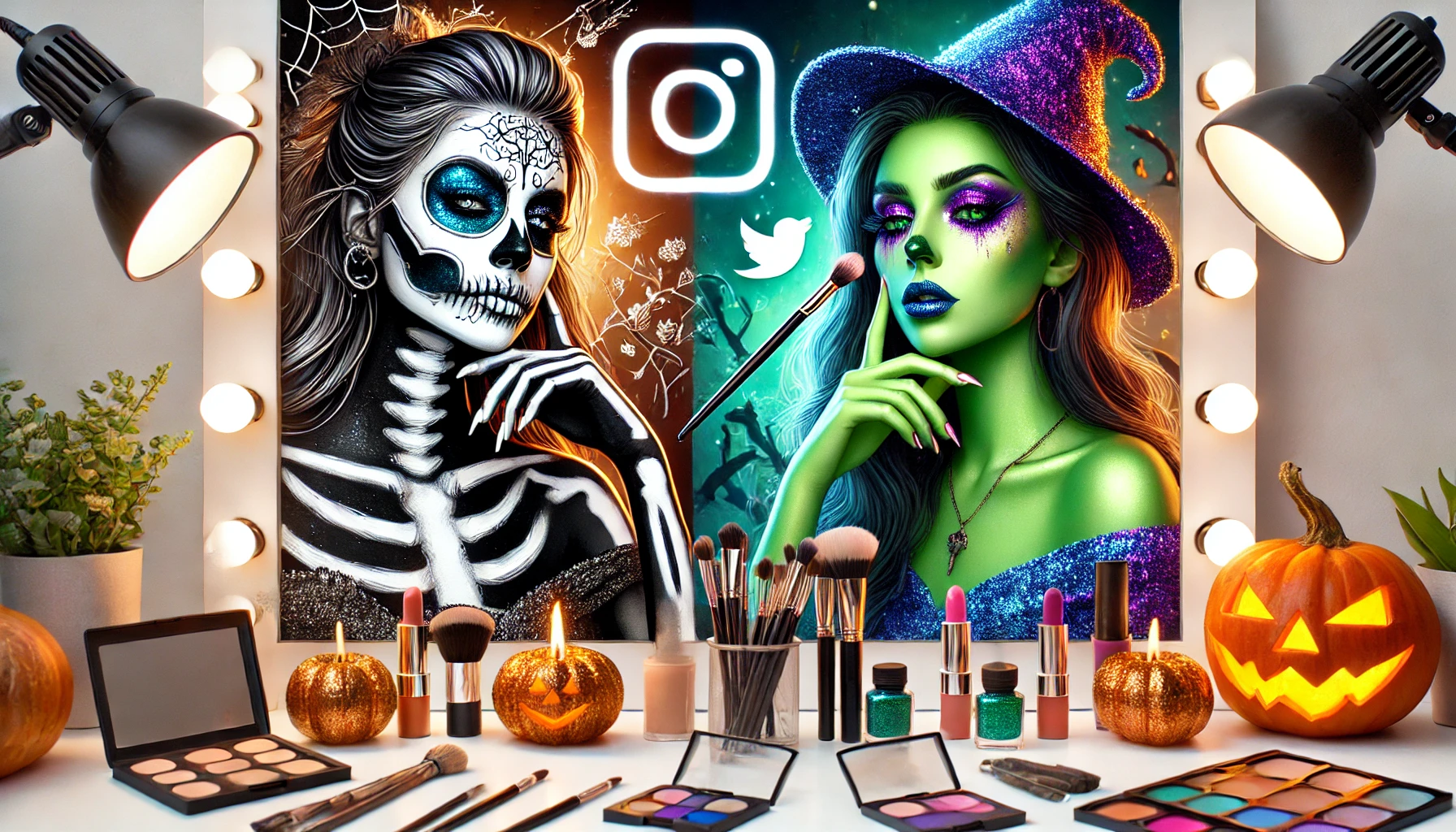 Halloween: Tutorial di Trucco da Instagram Perfetti per Ricreare a Casa